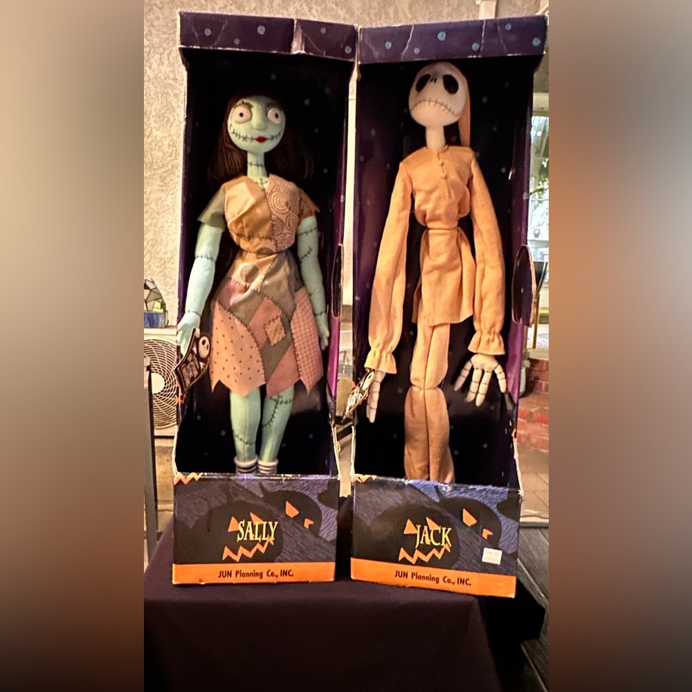 Nightmare Before Christmas Jack and Sally by Jun Planning Co 1998